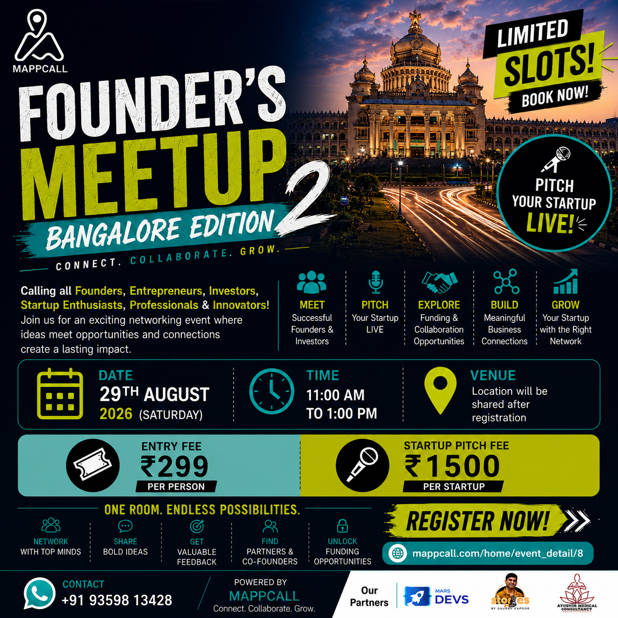 MappCall Founder's Meetup – Bangalore Edition 2