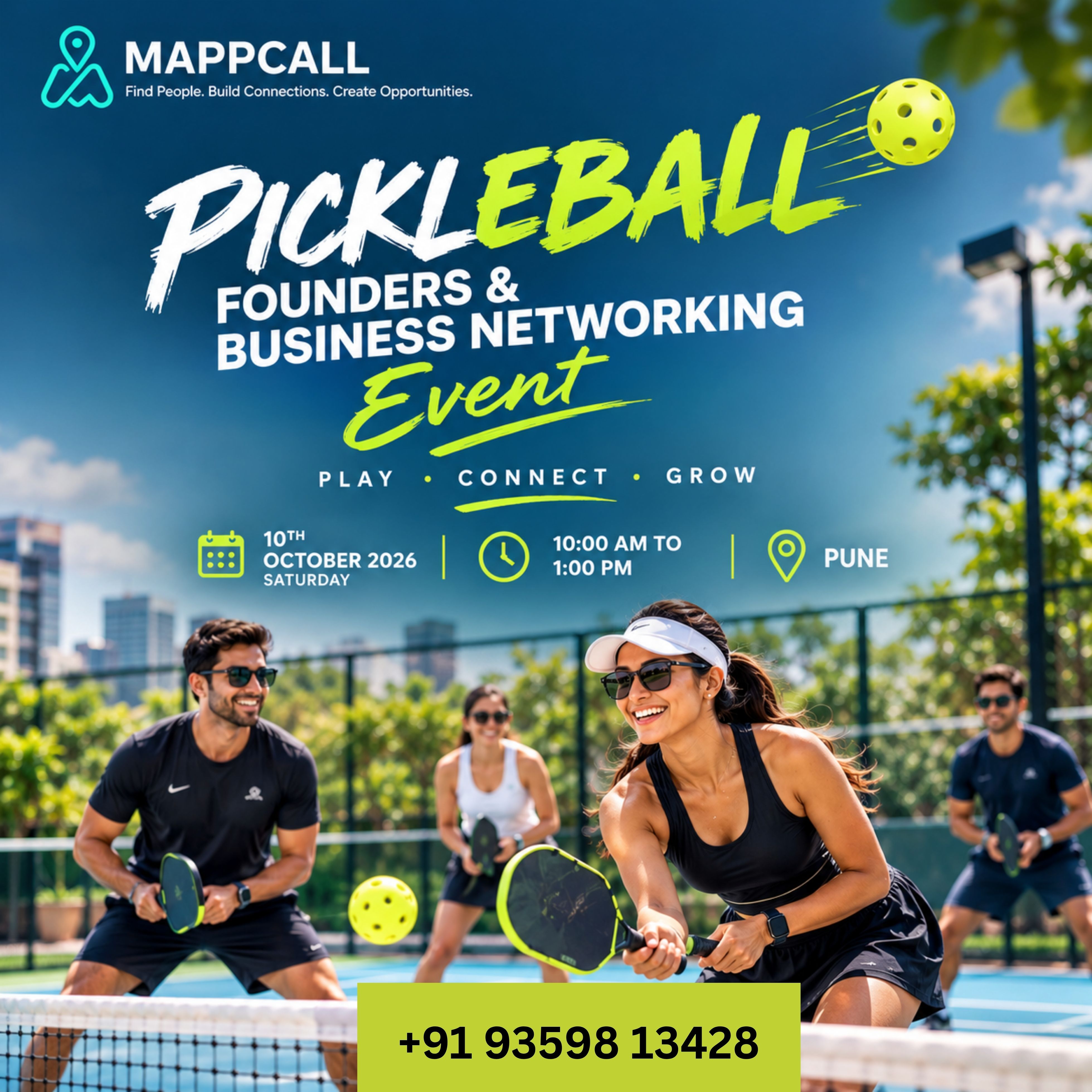 Pickleball, Founders & Business Networking Event