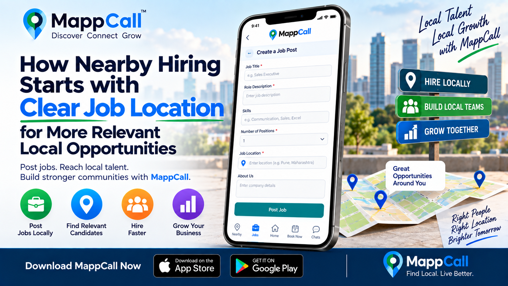 How Nearby Hiring Starts with Clear Job Location for More Relevant Local Opportunities
