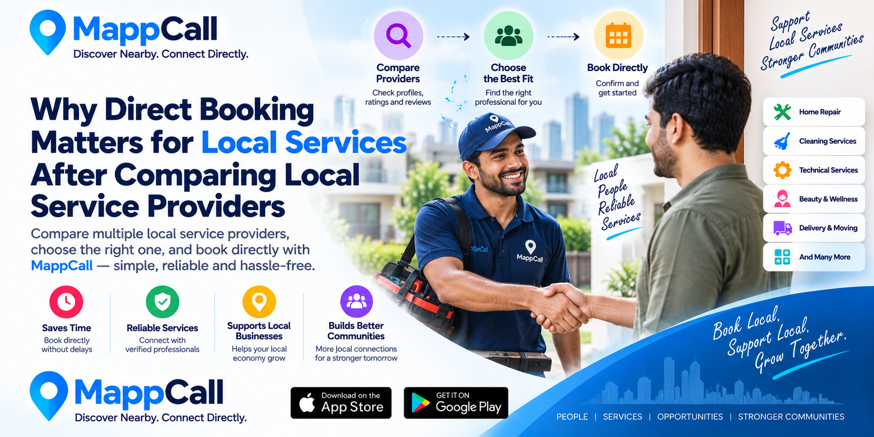 Why Direct Booking Matters for Local Services After Comparing Local Service Providers