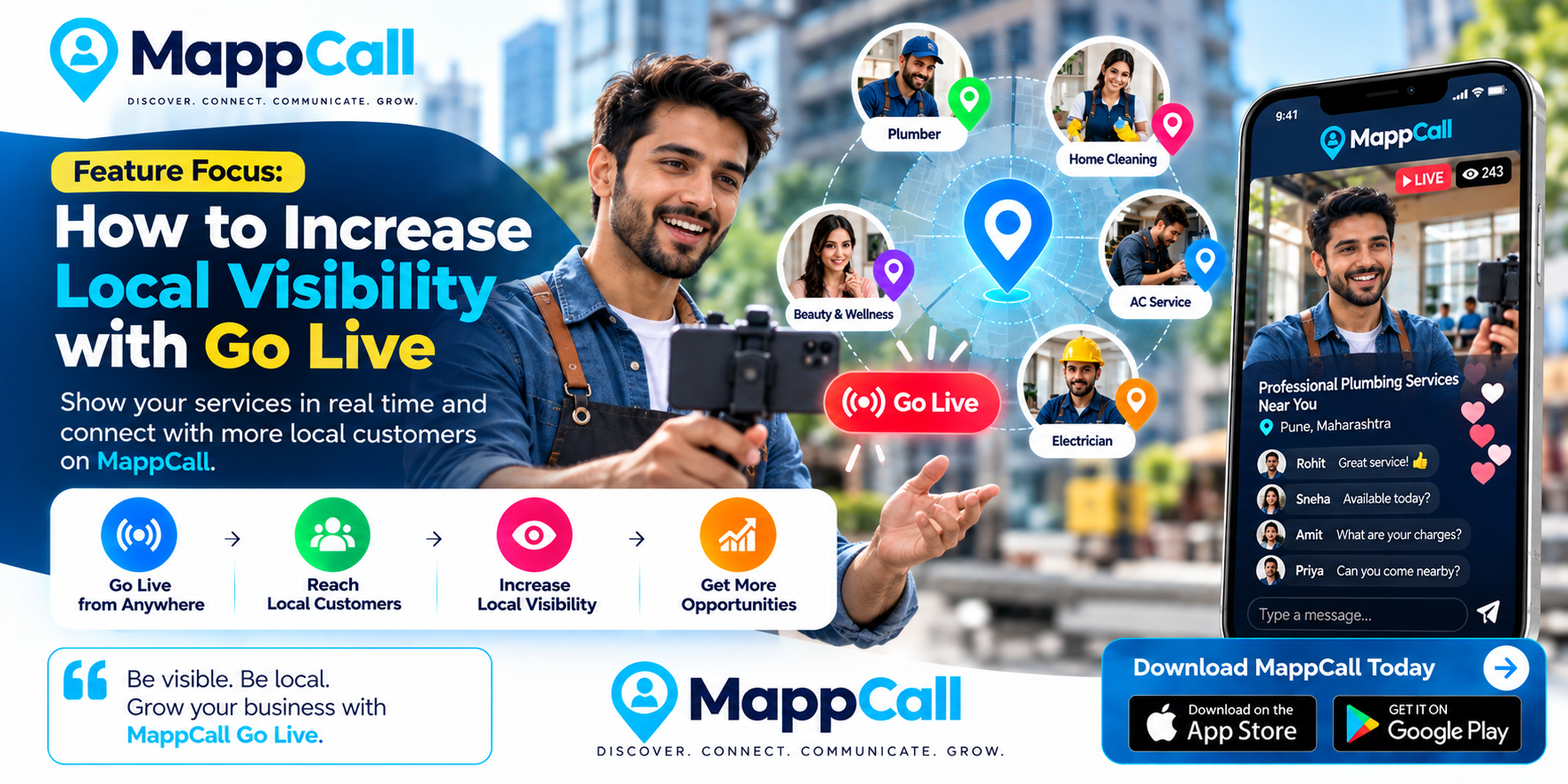 How to Increase Local Visibility with Go Live