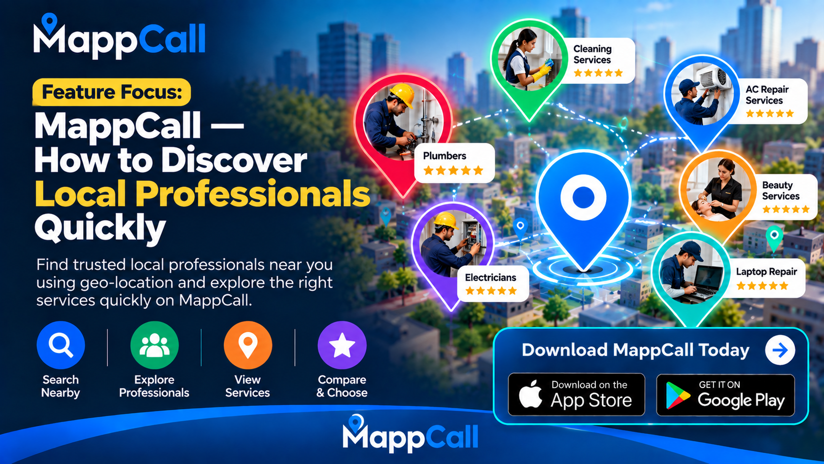 Feature Focus: MappCall — How to Discover Local Professionals Quickly