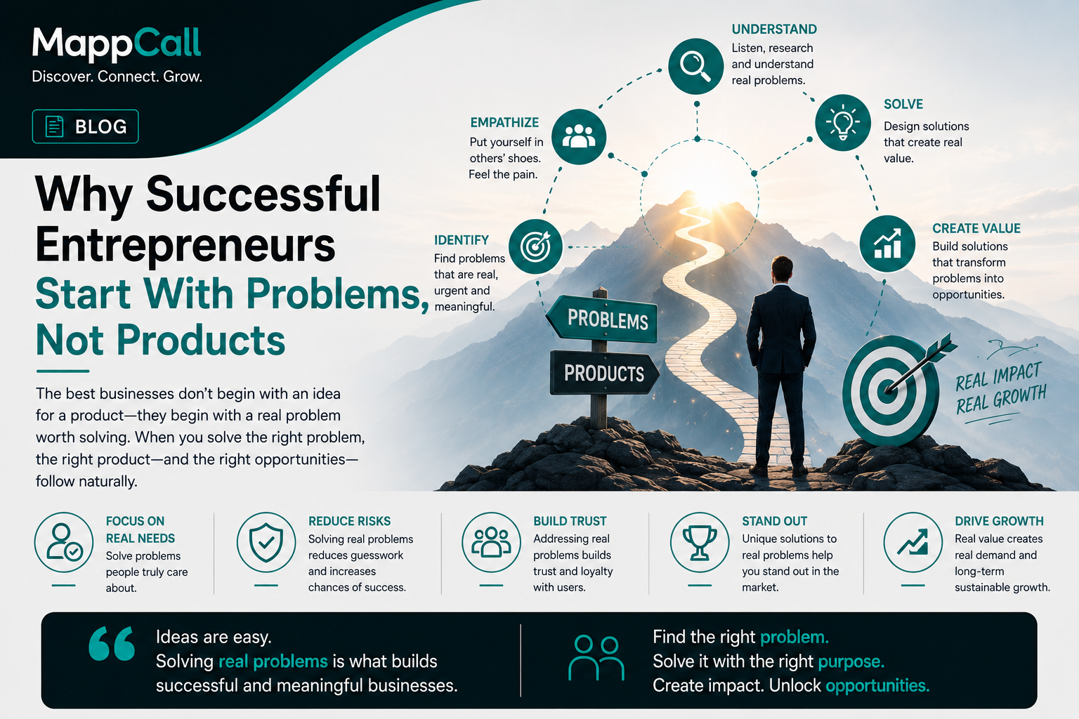 Why Successful Entrepreneurs Start With Problems, Not Products
