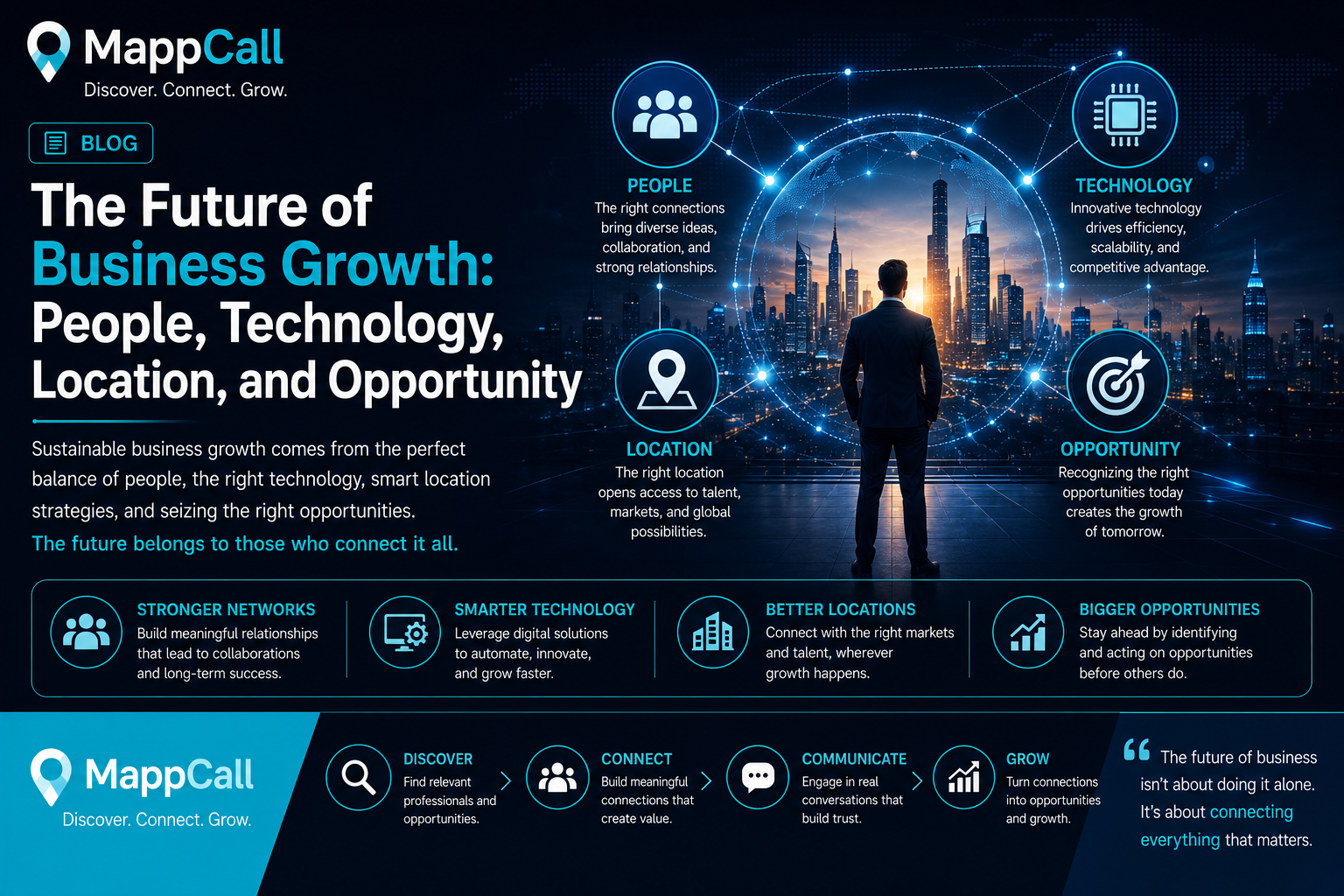 The Future of Business Growth: People, Technology, Location, and Opportunity