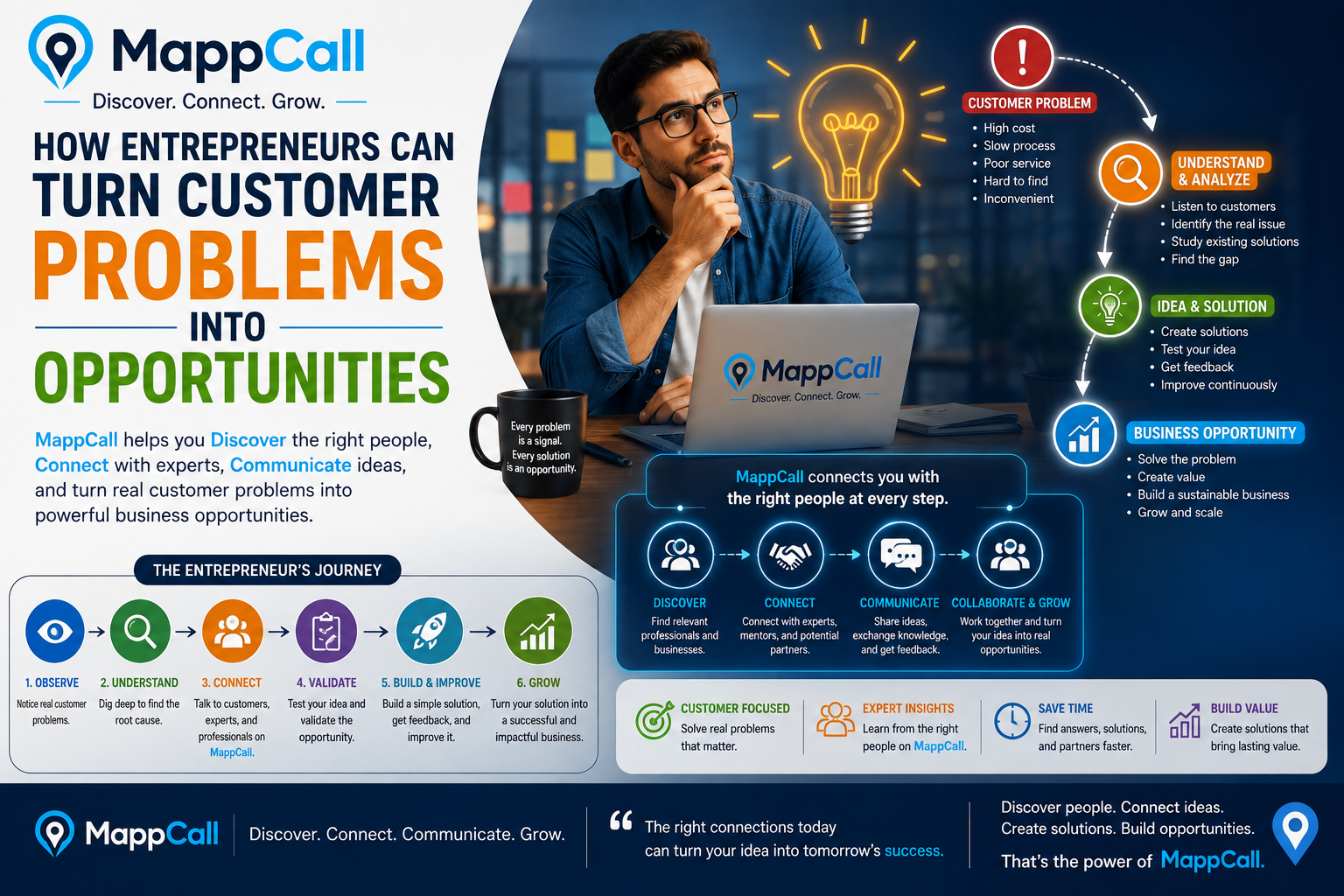 How Entrepreneurs Can Turn Customer Problems Into Opportunities with MappCall