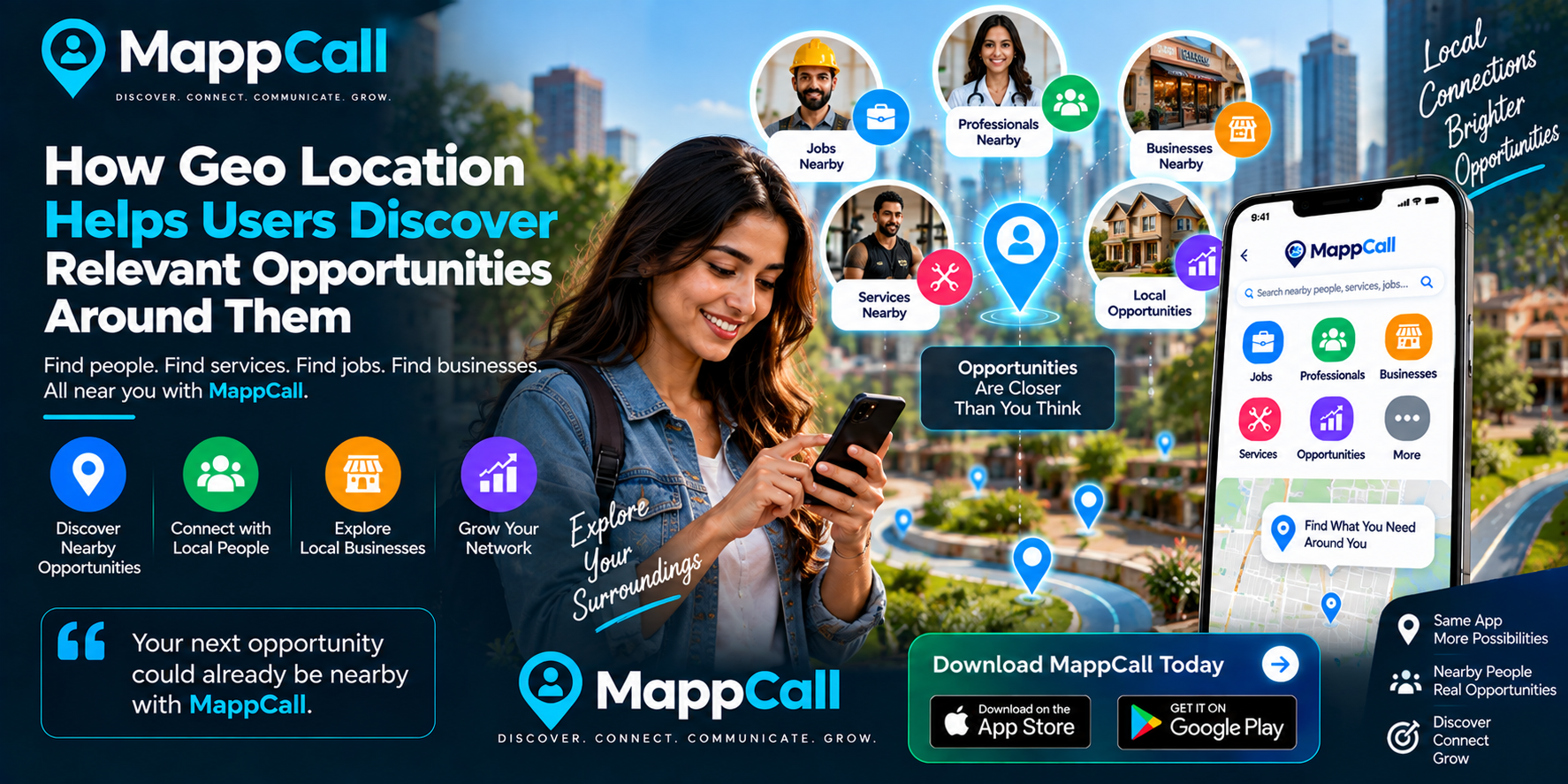 How Geo Location Helps Users Discover Relevant Opportunities Around Them