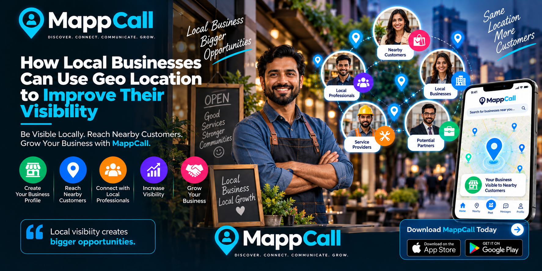 How Local Businesses Can Use Geo Location to Improve Their Visibility