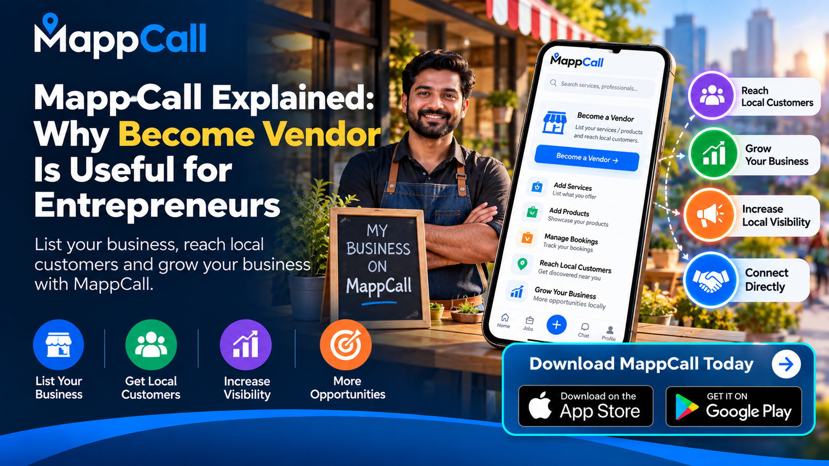 MappCall Explained: Why Become Vendor Is Useful for Entrepreneurs