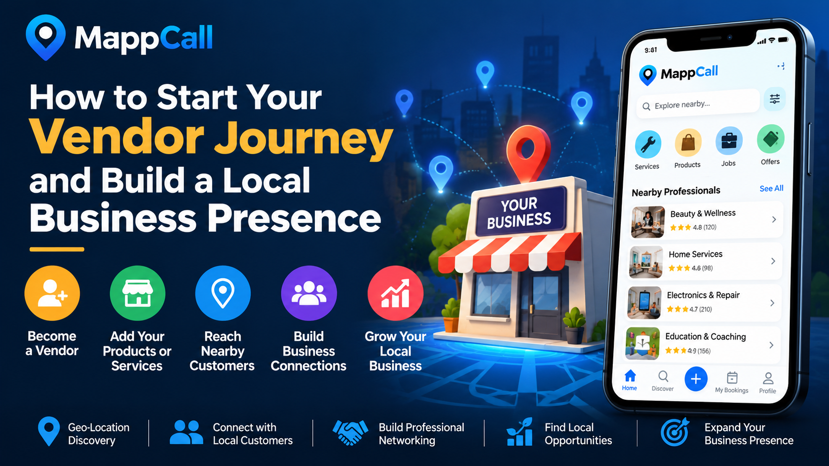 How to Start Your Vendor Journey and Build a Local Business Presence