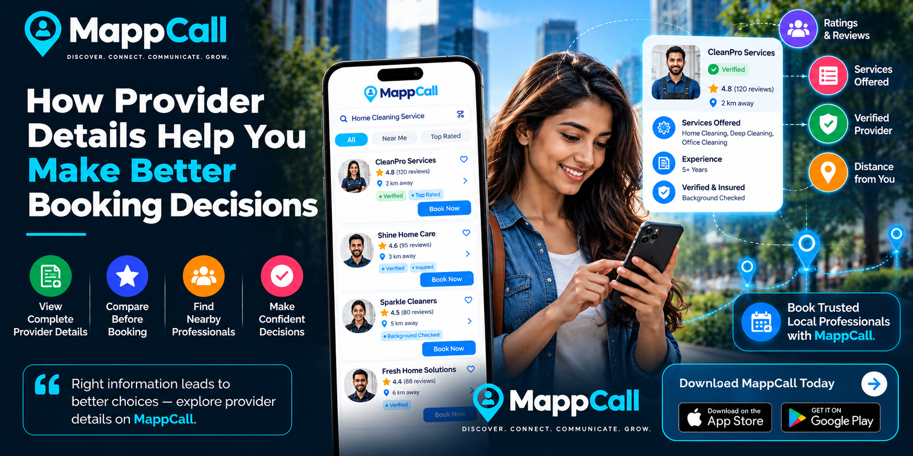 How Provider Details Help You Make Better Booking Decisions