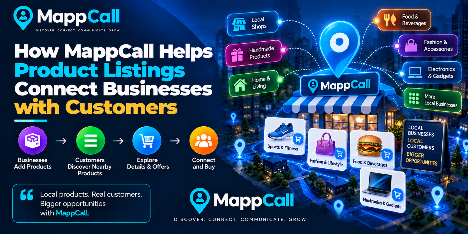 How MappCall Helps Product Listings Connect Businesses with Customers