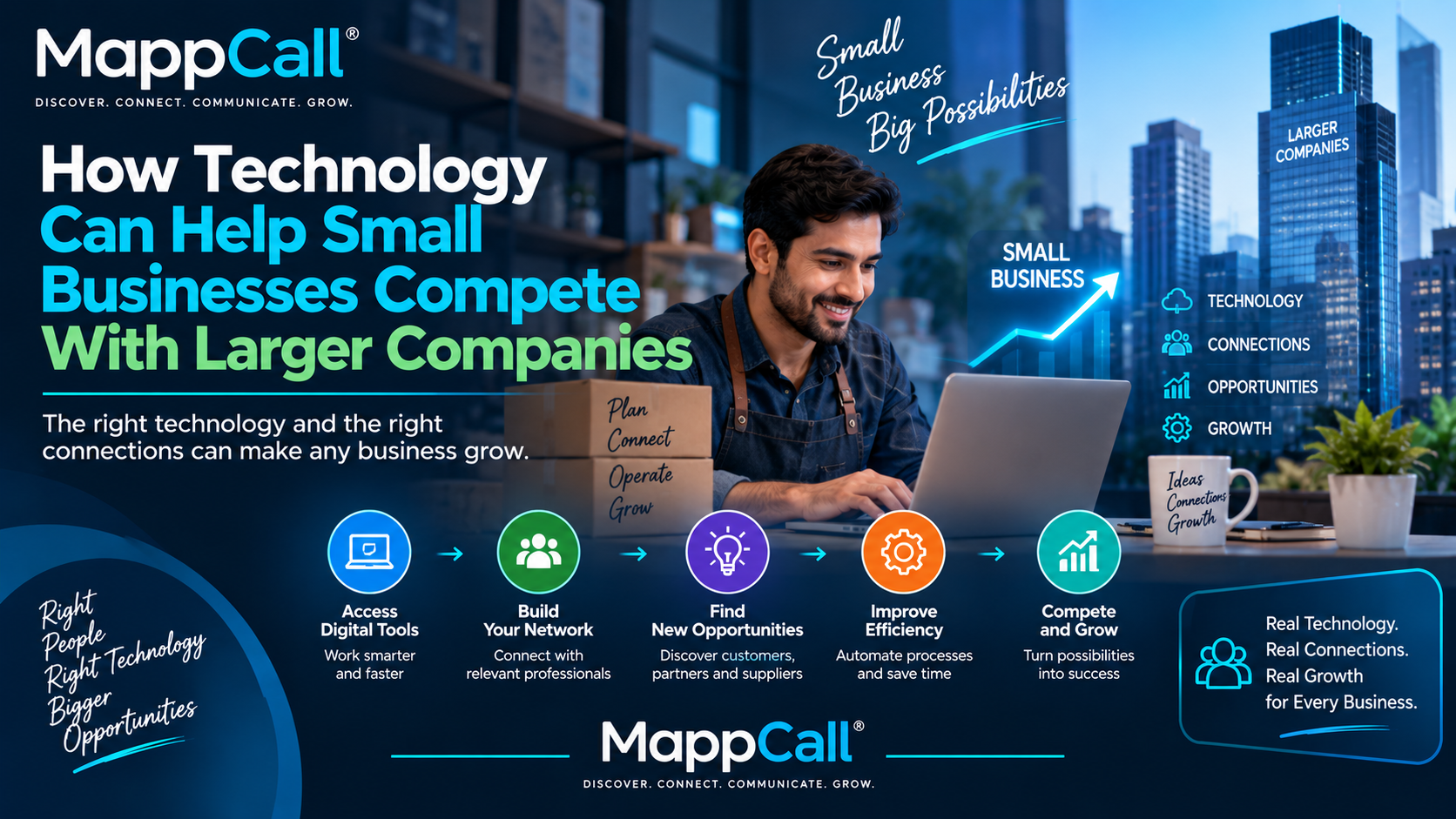 How Technology Can Help Small Businesses Compete With Larger Companies